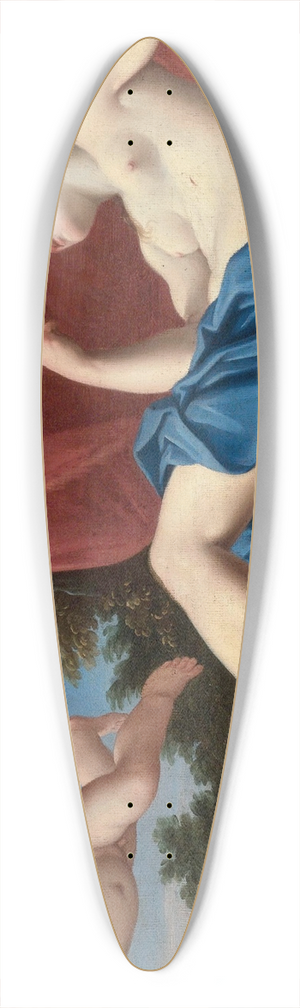 Marcantonio Franceschini - Cupidfleeing From The Woundedvenus 39.3 inch art pintail longboard deck