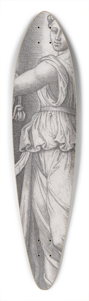 Marcantonio Raimondi - Temperance 39.3 inch art pintail longboard deck