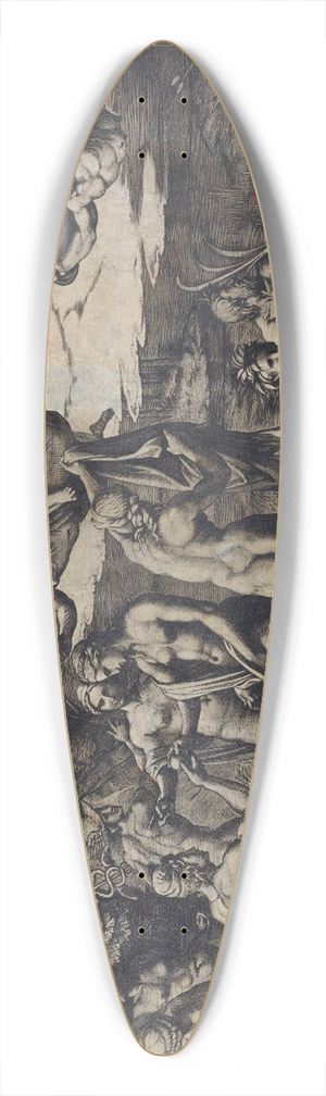 Marcantonio Raimondi - The Judgment of Paris 39.3 inch art pintail longboard deck