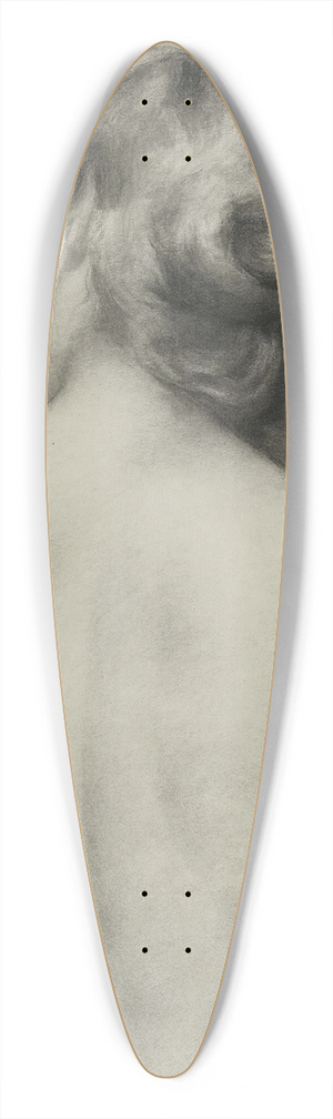 Marcel Balleroy - Nude 39.3 inch art pintail longboard deck