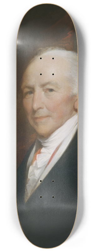 Gilbert Stuart - Samuel Alleyne Otis 8.25 inch art skate deck