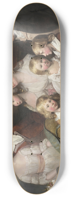 Gilbert Stuart - The Todd Family 8.25 inch art skate deck