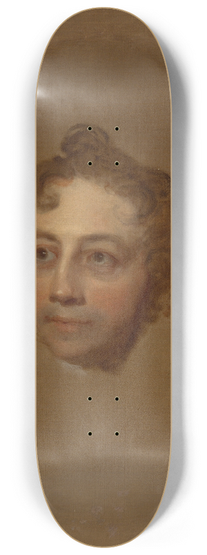 Gilbert Stuart - Washington Allston 8.25 inch art skate deck