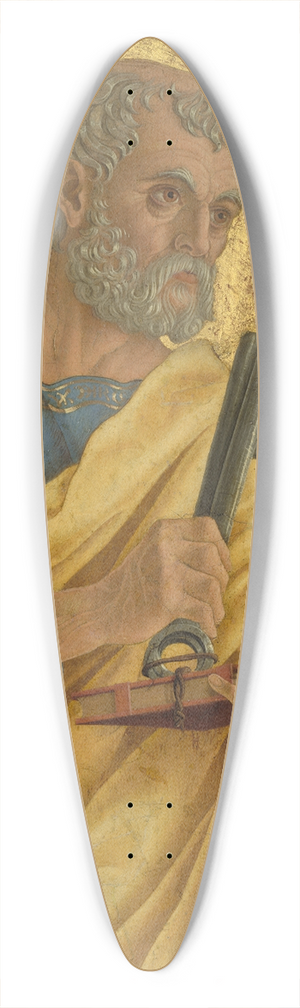 Marco Zoppo - Saint Peter 39.3 inch art pintail longboard deck