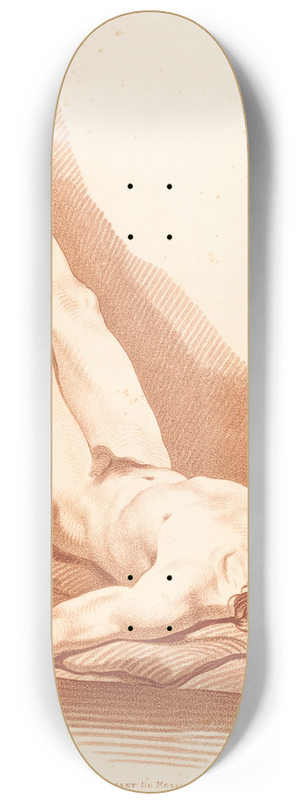 Gilles Demarteau the Elder - Academy II 8.25 inch art skate deck