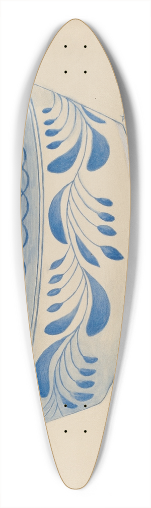 Margaret Stottlemeyer - Fruit Bowl 39.3 inch art pintail longboard deck