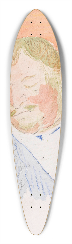 Marianne von Werefkin - Portrt eines Mannes (Der Alte) 39.3 inch art pintail longboard deck