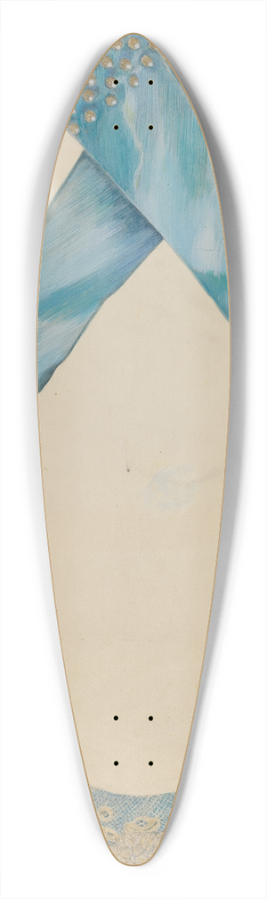 Marie Alain - Collar 39.3 inch art pintail longboard deck