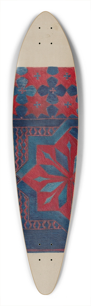 Marie Alain - Underneath Cloth 39.3 inch art pintail longboard deck
