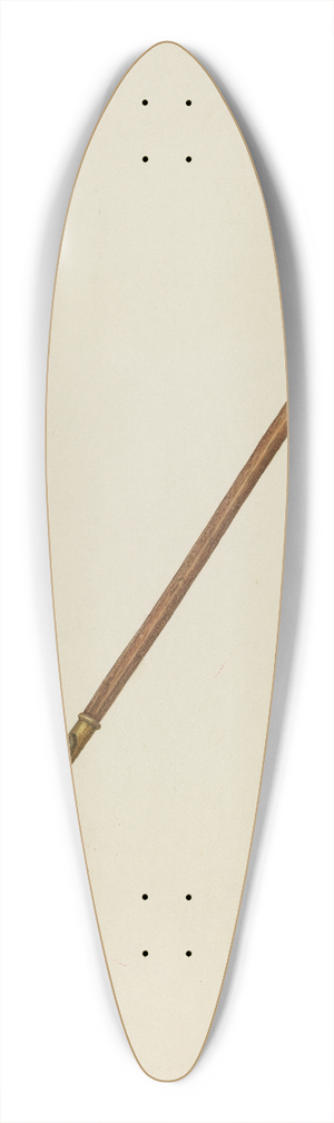 Marie Famularo - Warming Pan 39.3 inch art pintail longboard deck