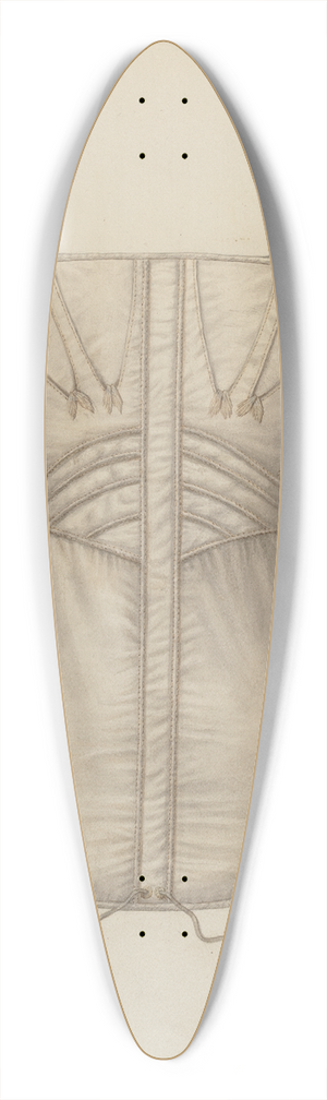 Marie Mitchell - Corset 39.3 inch art pintail longboard deck