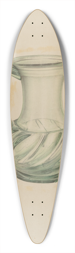 Marie Mitchell - Pitcher 39.3 inch art pintail longboard deck