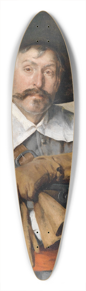 Marie Mller - Landsknecht 39.3 inch art pintail longboard deck