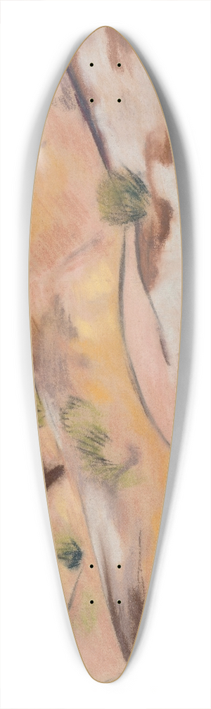 Marsden Hartley - New Mexico 39.3 inch art pintail longboard deck