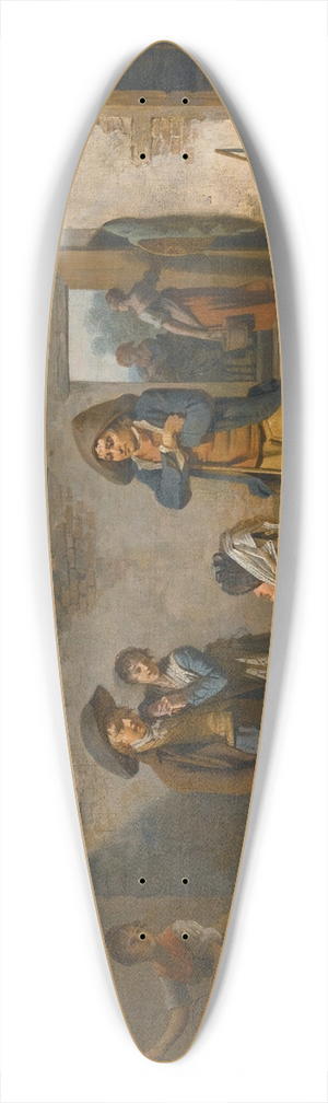 Martin Drlling - The Fortune Teller 39.3 inch art pintail longboard deck