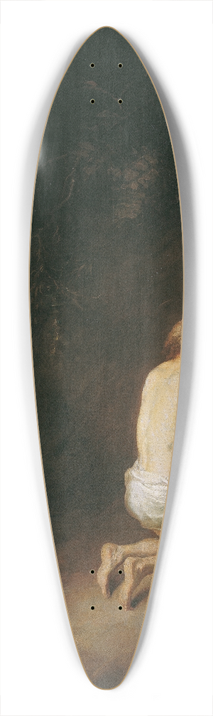 Martin Johann Schmidt - Saint Jerome 39.3 inch art pintail longboard deck