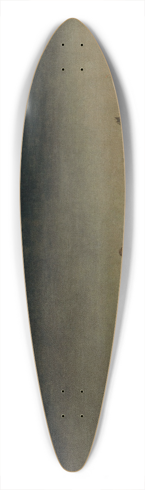 Martin Johnson Heade - Approaching Storm- Beach near Newport 39.3 inch art pintail longboard deck