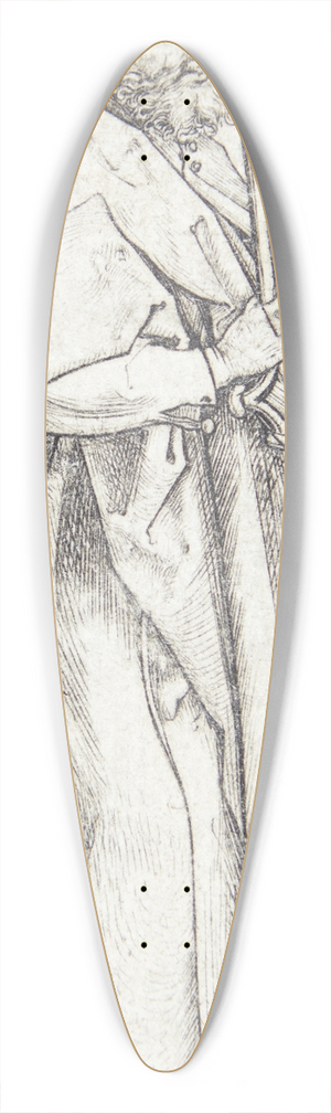 Martin Schongauer - Apostlen Peter 39.3 inch art pintail longboard deck
