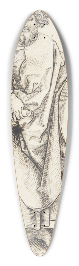 Martin Schongauer - Apostlen Tomas 39.3 inch art pintail longboard deck