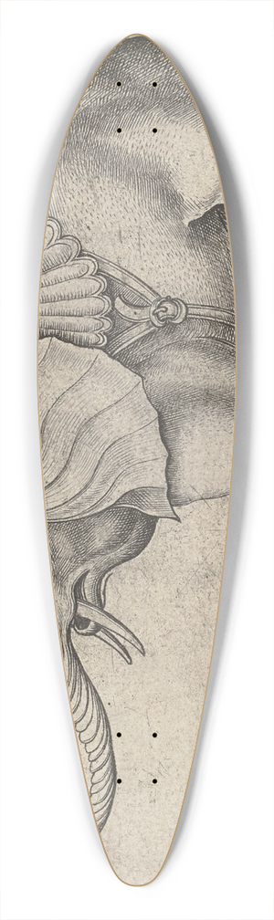 Martin Schongauer - The Elephant 39.3 inch art pintail longboard deck