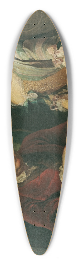 Martin van Meytens - Doppelbildnis 39.3 inch art pintail longboard deck