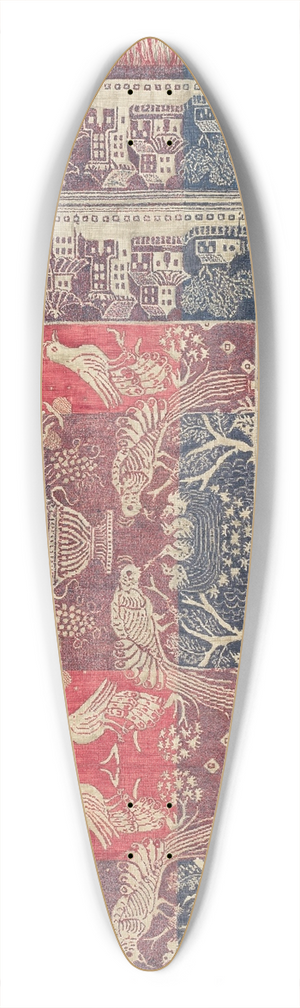 Mary Berner - Woven Jacquard Coverlet 39.3 inch art pintail longboard deck