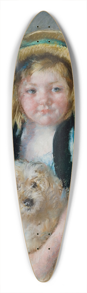 Mary Cassatt - Sara avec son chien 39.3 inch art pintail longboard deck