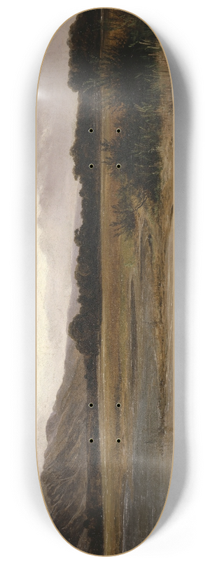 Alexandre Calame - By the Lake of Thun 8.25 inch art skate deck