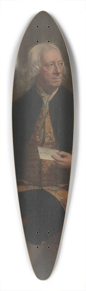 Mason Chamberlin - Dan Cunningham 39.3 inch art pintail longboard deck