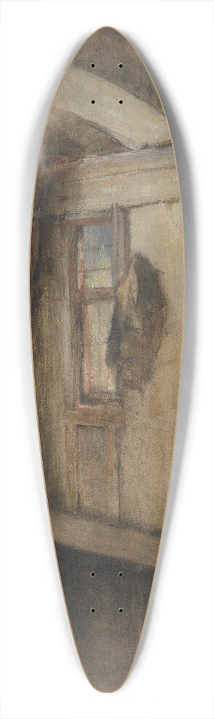 Mathias Schmid - Stiller Winkel 39.3 inch art pintail longboard deck