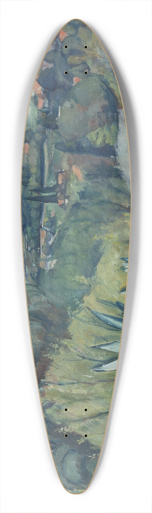 Mathilde Battenberg - Provence landscape 39.3 inch art pintail longboard deck