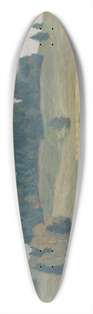 Mathilde Sitta-All - Abend am Mittenwaldsee 39.3 inch art pintail longboard deck
