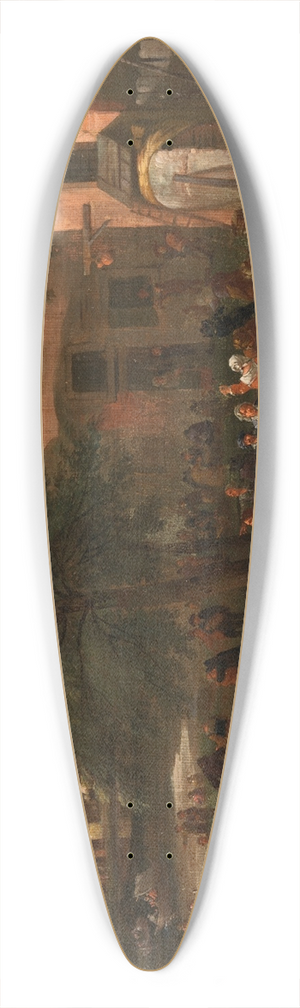 Mathys Schoevaerdts - The Game of Bowls 39.3 inch art pintail longboard deck