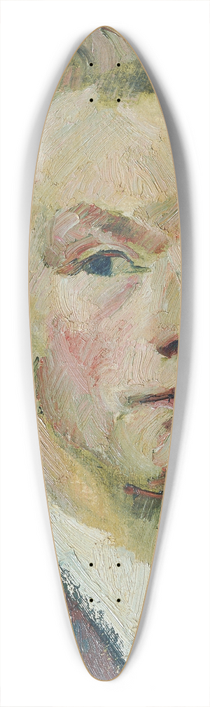 Matthias May - Selbstbildnis 39.3 inch art pintail longboard deck