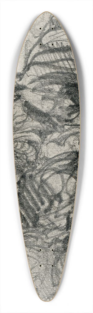Matthijs Maris - Literaire voorstelling 39.3 inch art pintail longboard deck