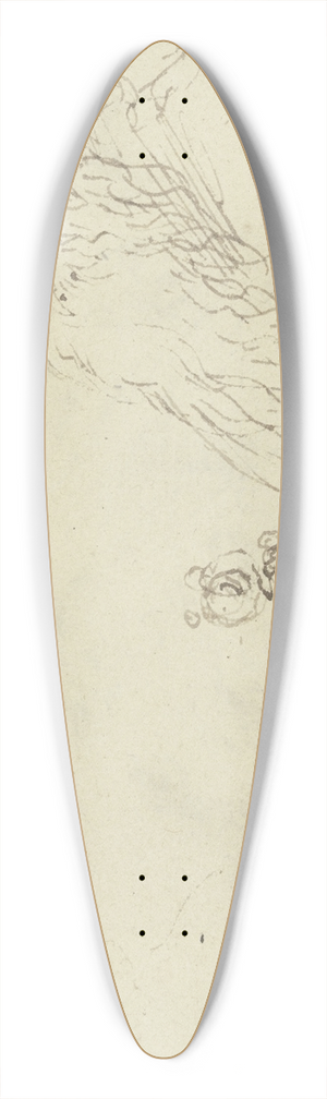 Matthys van den Bergh - Der Heilige Paulus lesend, Halbfigur 39.3 inch art pintail longboard deck