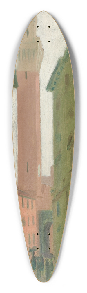 Maurice Denis - La Mangia, Sienne 39.3 inch art pintail longboard deck