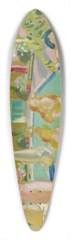 Maurice Denis - Les Jardins Darmide, Esquisse 39.3 inch art pintail longboard deck