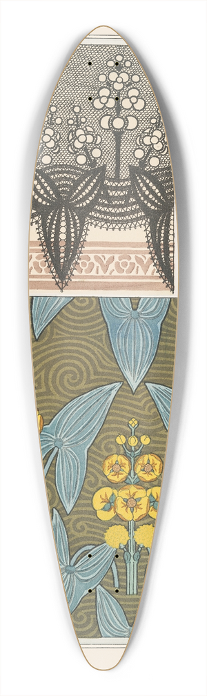Maurice Pillard Verneuil - Sagittaire 2 39.3 inch art pintail longboard deck