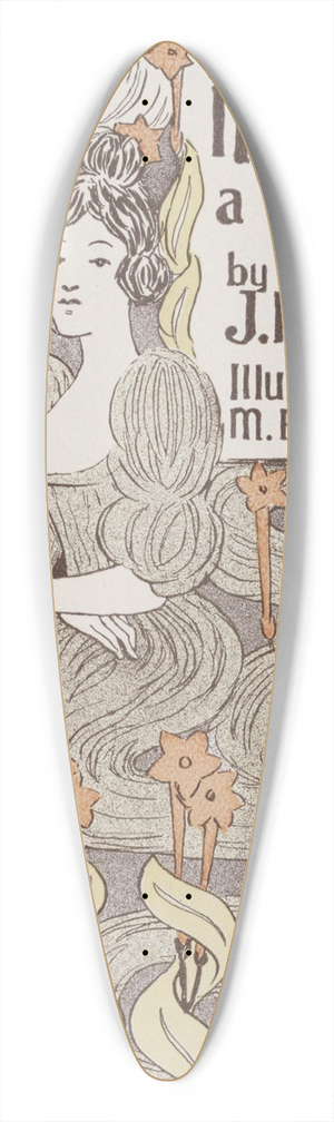 Maurice Prendergast - My Lady Nicotine 39.3 inch art pintail longboard deck