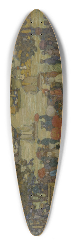 Maurice Prendergast - Salem Willows 39.3 inch art pintail longboard deck
