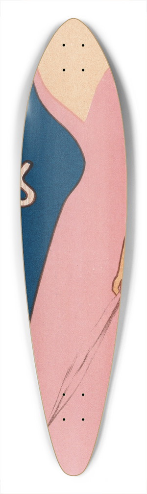 Maurice Ralier-Dumas - Champagne Jules Mumm 39.3 inch art pintail longboard deck