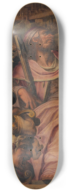 Giorgio Vasari - Allegory of Certaldo 8.25 inch art skate deck Giorgio Vasari - Allegory of Certaldo 8.25 inch art skate deck