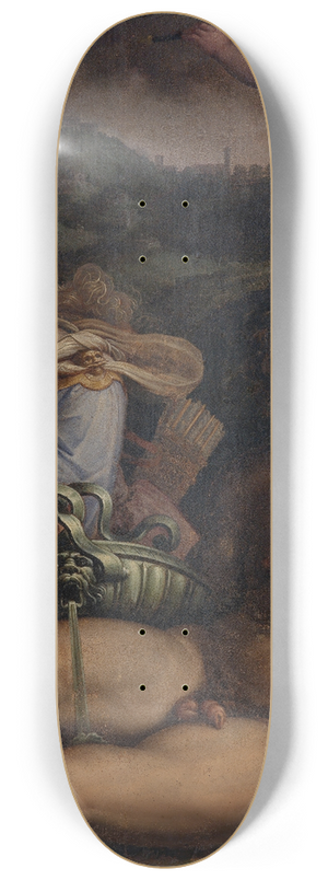 Giorgio Vasari - Allegory of Fiesole 8.25 inch art skate deck