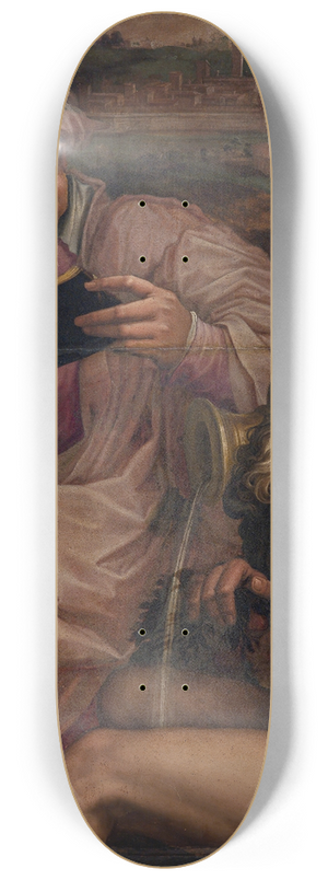 Giorgio Vasari - Allegory of Mugello 8.25 inch art skate deck
