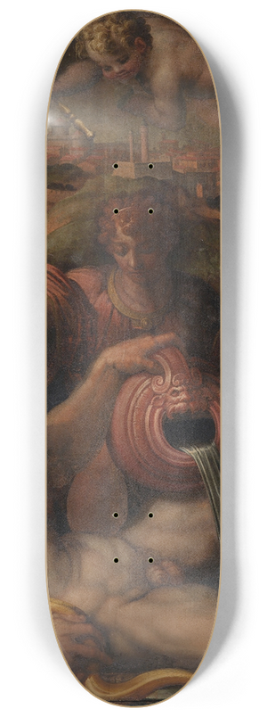 Giorgio Vasari - Allegory of Volterra 8.25 inch art skate deck Giorgio Vasari - Allegory of Volterra 8.25 inch art skate deck
