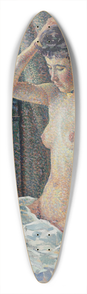 Maximilien Luce - Nu se coiffant 39.3 inch art pintail longboard deck