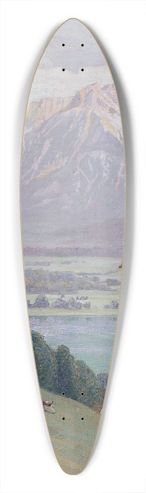 Max Kahrer - Bergsee 39.3 inch art pintail longboard deck