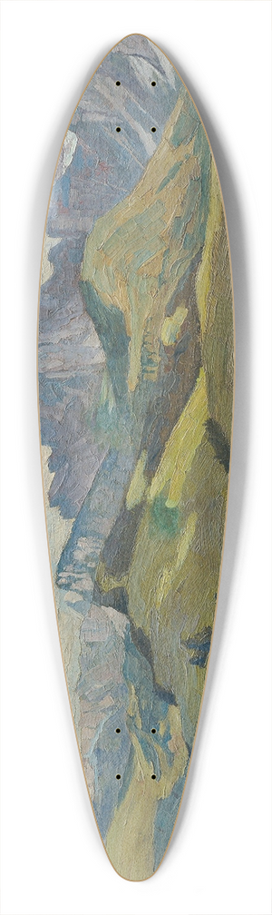 Max Kahrer - Seiser Alm (Sdtirol) 39.3 inch art pintail longboard deck