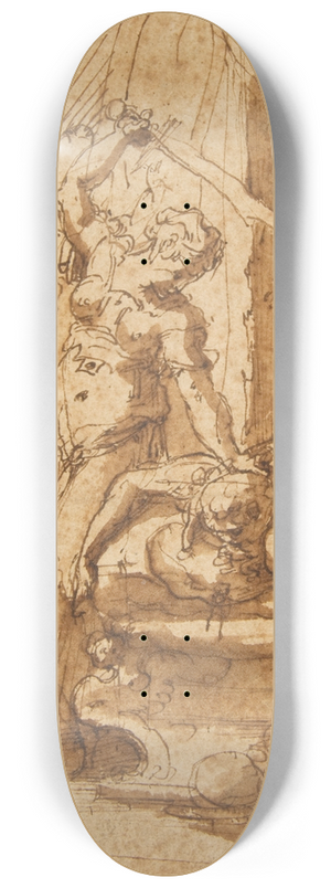 Giorgio Vasari - Judith Decapitating Holofernes 8.25 inch art skate deck